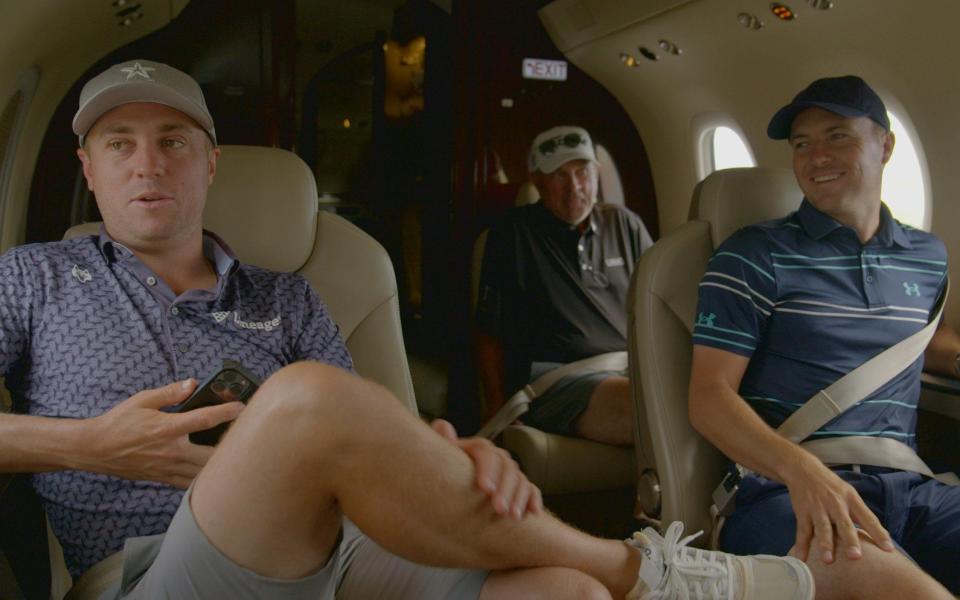 Best of frenemies: Justin Thomas and Jordan Spieth travel in style - Netflix