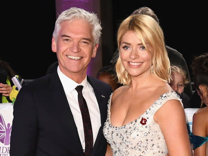 Phillip Schofield and Holly Willoughby attend an event in 2018: Jeff Spicer/Getty Images