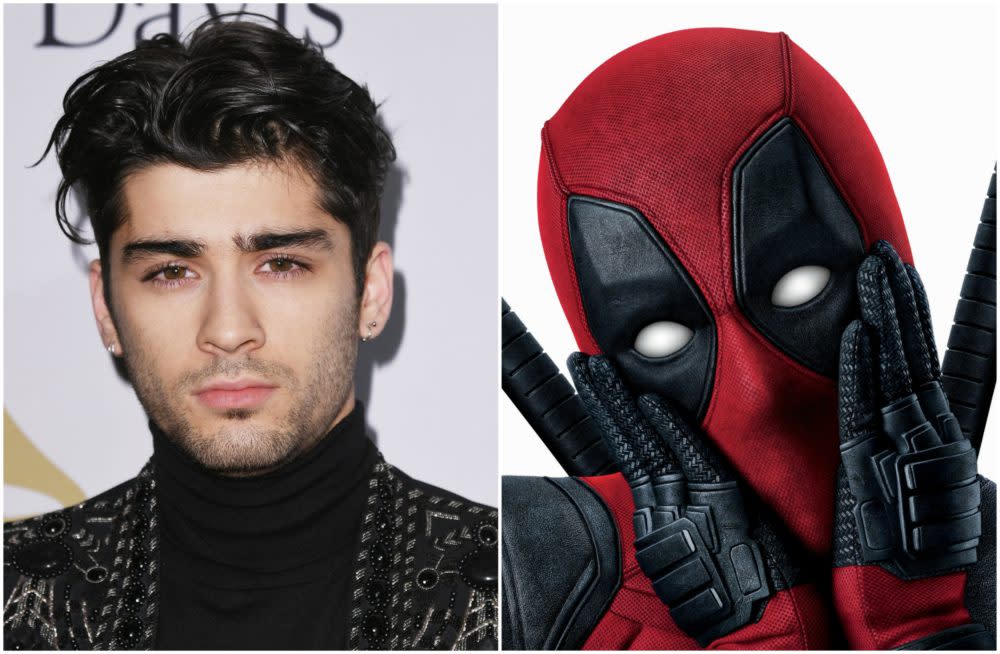 Ryan Reynolds wished Zayn Malik happy birthday with the creepiest “Deadpool” message ever