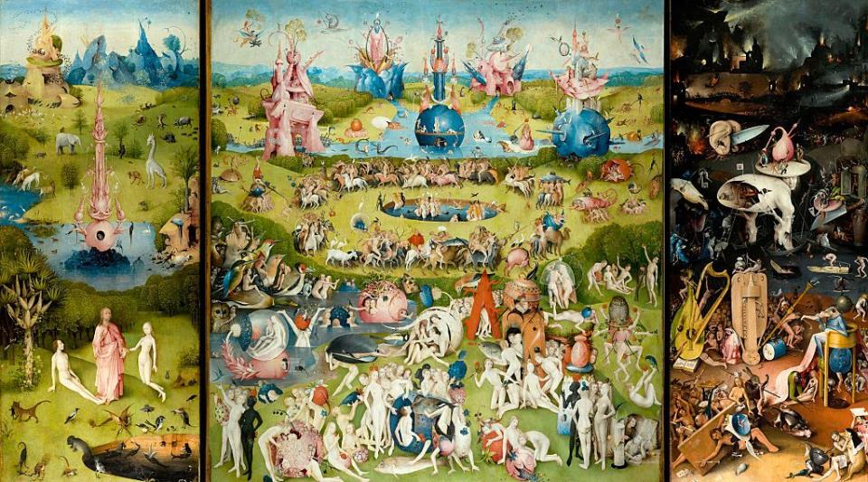 the garden of earthly delights by hieronymus bosch