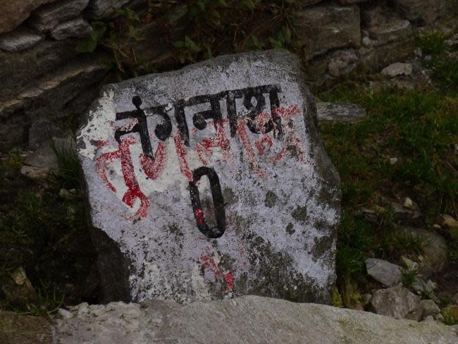 Milestone, Tungnath