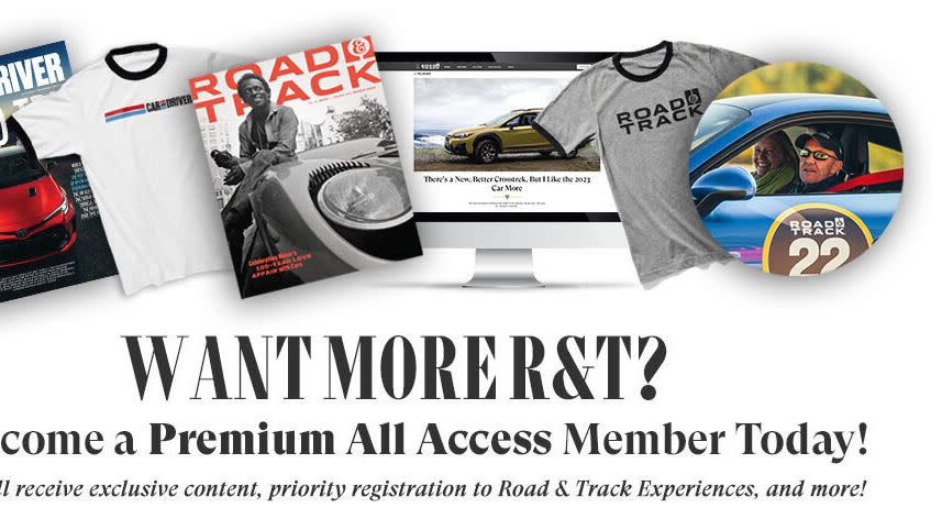 premium access to road and track