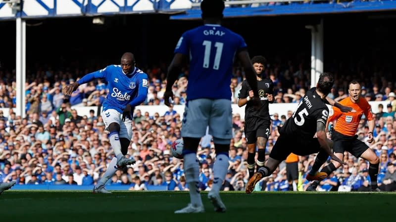 Du Guli's goal directly assisted Everton in repeating the grade.  (Photo: Premierleague.com)