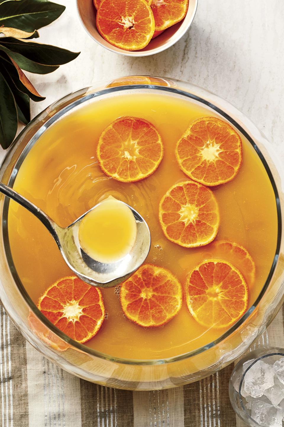 Spicy Bourbon-Citrus Punch