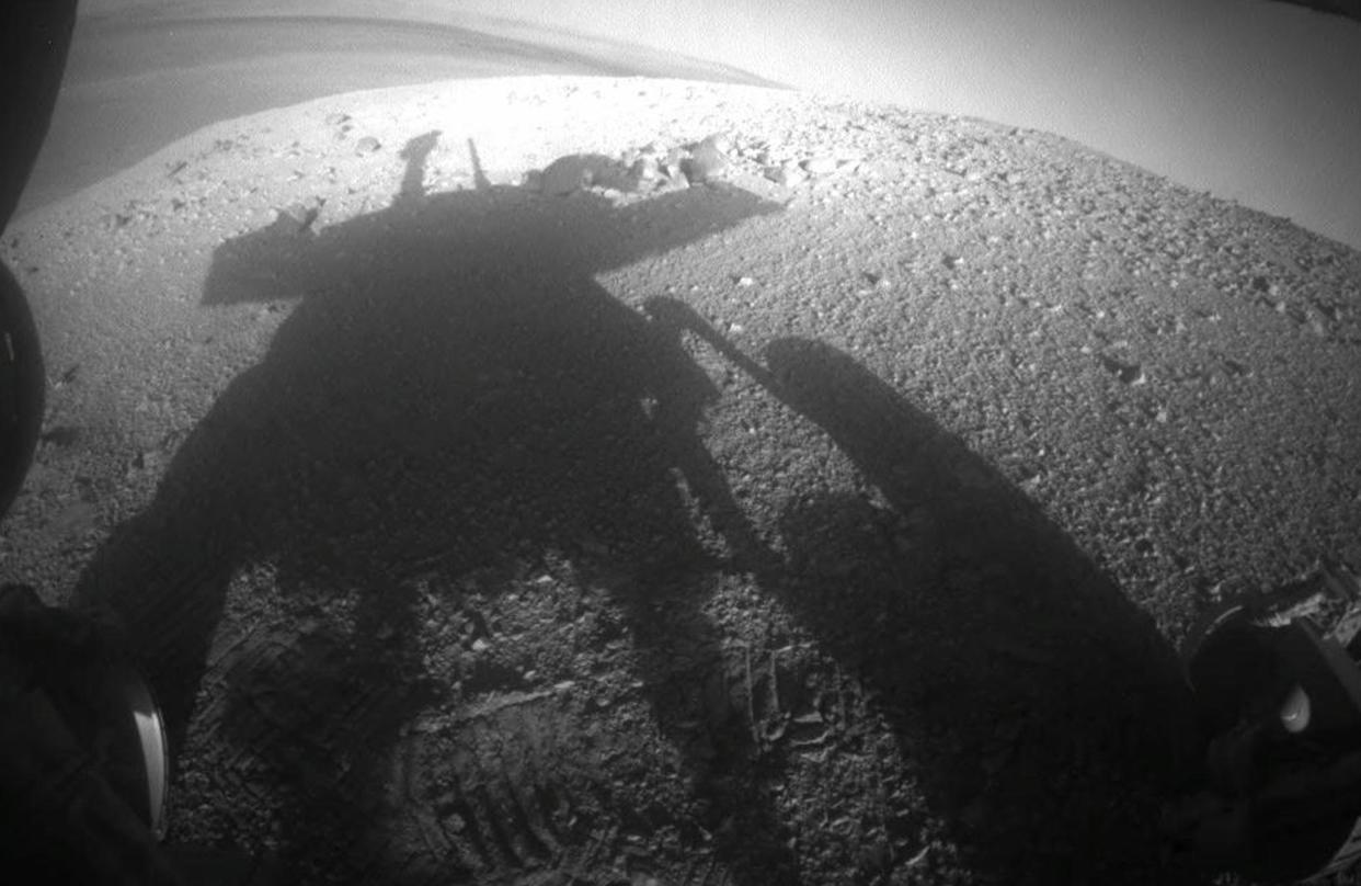 The Opportunity rover is currently in trouble on the surface of Mars as a massive dust storm has blocked its solar panels: Nasa