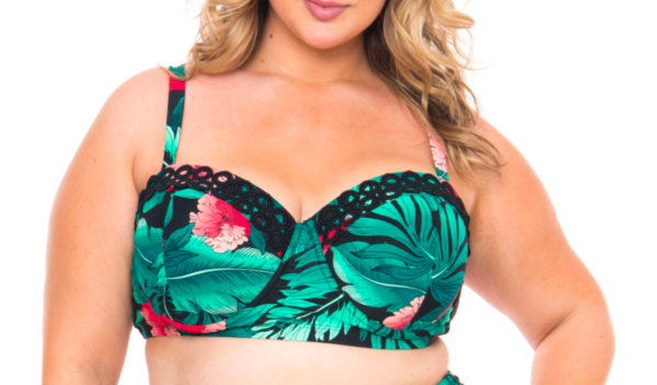 jcpenney plus size bathing suits