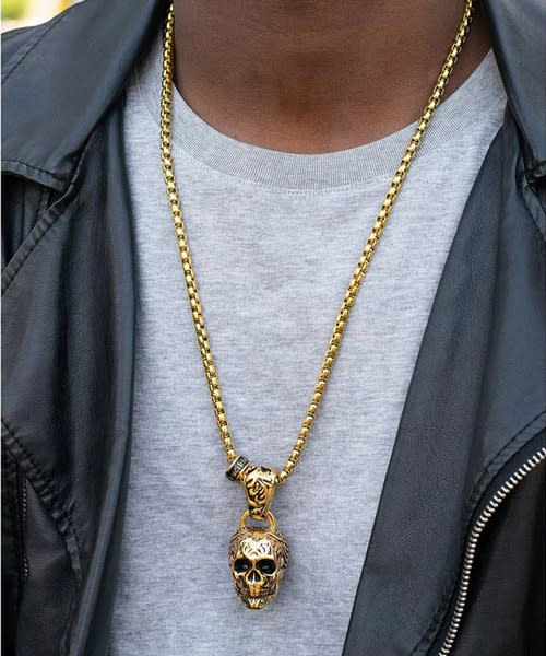 Crucible Jewelry Skull Necklace