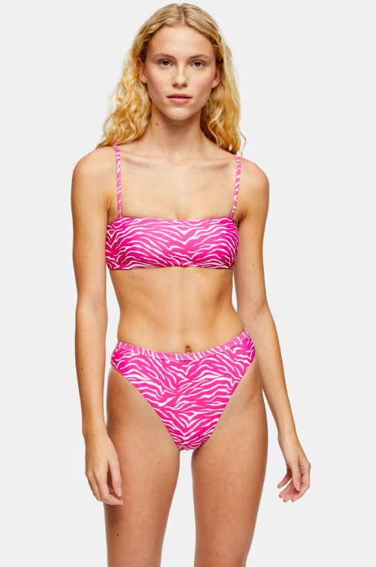 Topshop student discount - Tiger Print Bikini Bottoms