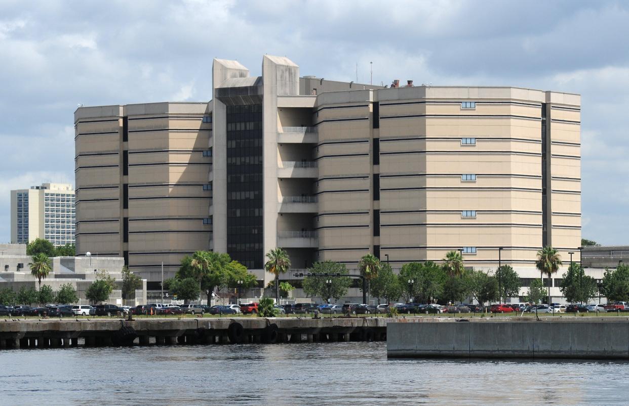 The Duval County Jail is a couple of blocks from the St. Johns River in downtown Jacksonville. The city opened the jail in 1991. A special City Council committee will meet over the next year and make recommendations for construction of a new jail.