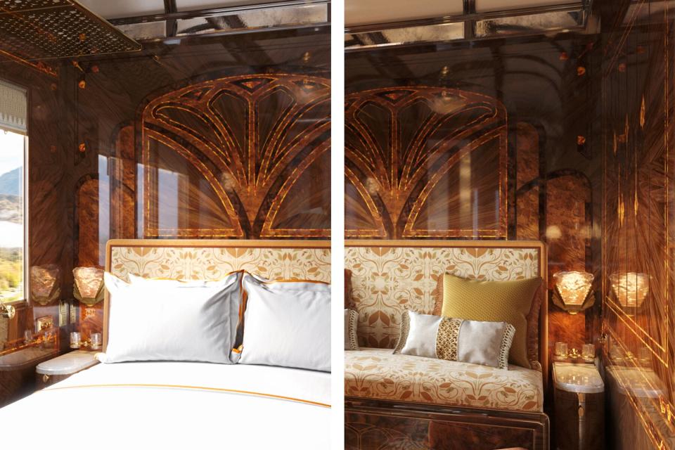 Belmond Venice Simplon Orient-Express train new suite renderings