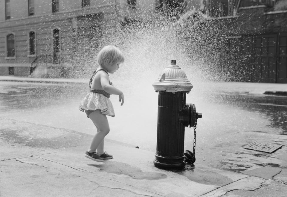 Cooling Off With a Fire Hydrant