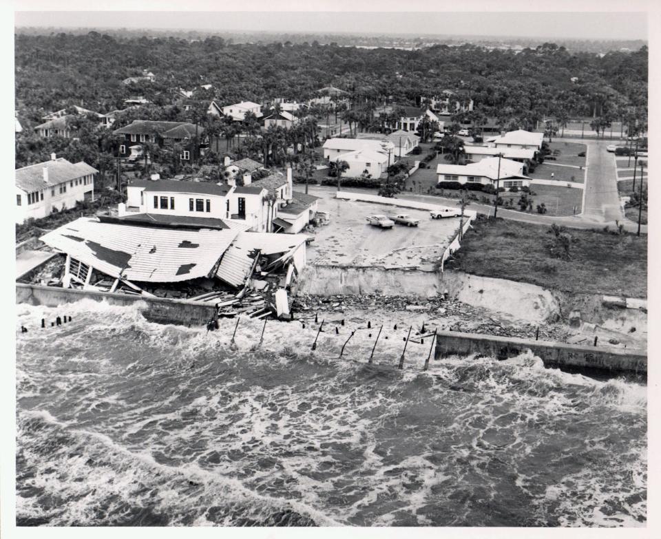 Jacksonville's Beaches suffered some of the worst damage from Hurricane Dora in 1964.