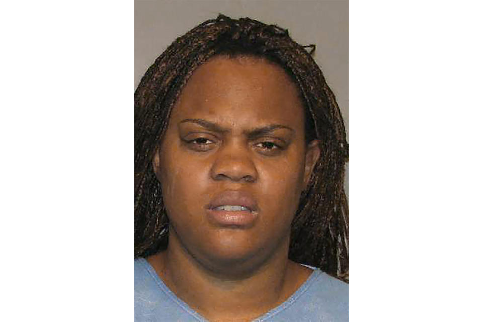 FILE - This undated provided by Caddo Correctional Center in Shreveport, La., shows Ureka Black. Black, who is accused of throwing her sons into a Louisiana lake, killing a 10-month-old and injuring the older child, was found guilty Wednesday, Sept. 13, 2023, authorities said. (Caddo Correctional Center via AP, File)