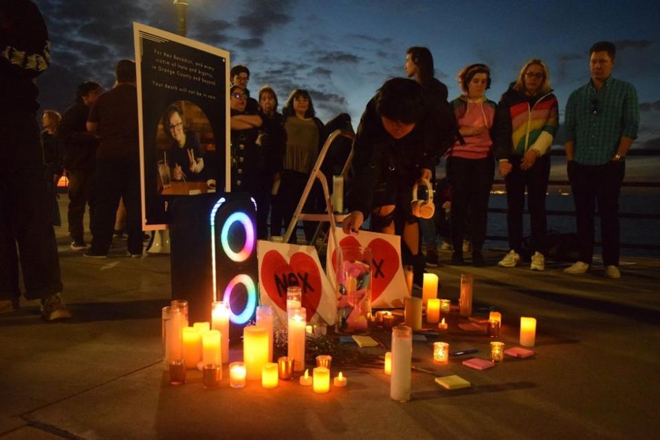 Nex Benedict murdered transgender nonbinary twospirit teen candlelight vigils across the country