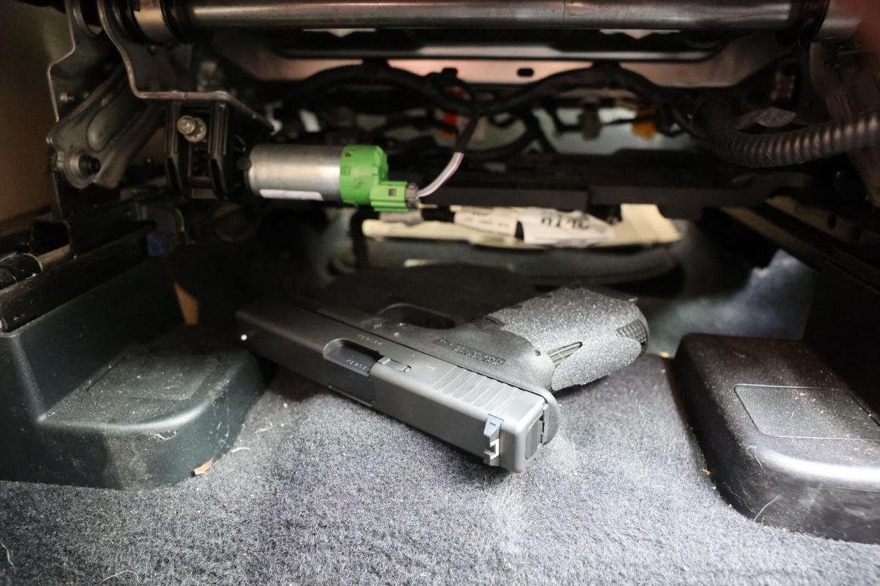 Handguns stolen from vehicles are often later used in the commission of a crime.