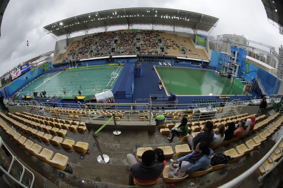 Water Polo Pool Green