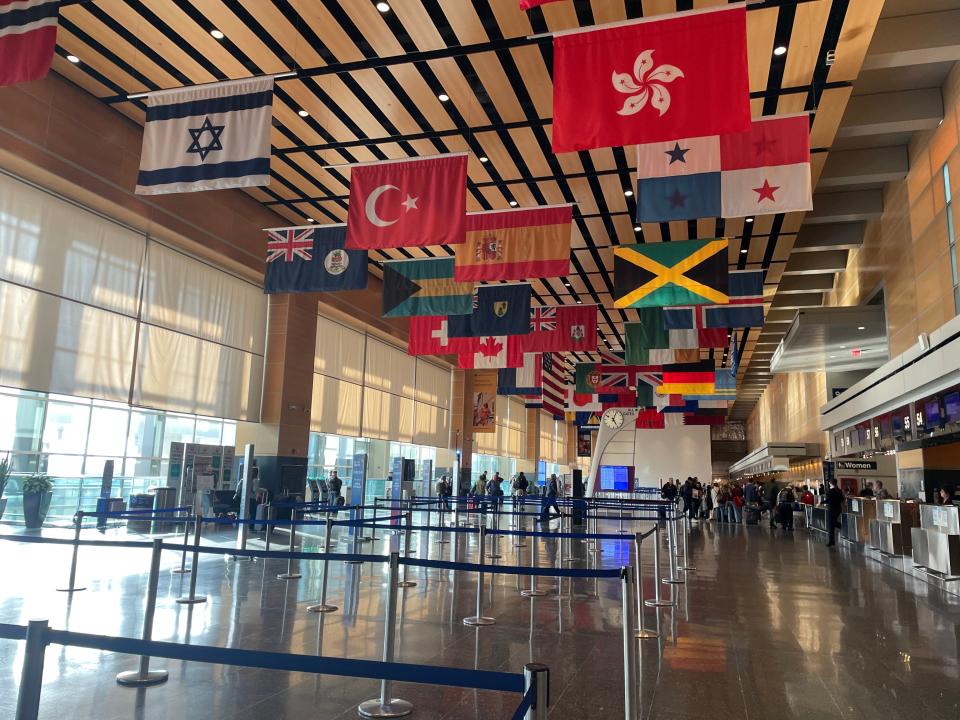 Boston Logan Airport international terminal Asia London Palomba/Insider