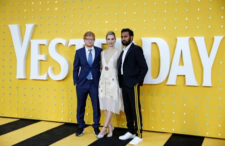 UK premiere of "Yesterday" in London