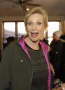 IMAGE DISTRIBUTED FOR FENDER - Actress Jane Lynch is seen at the Fender Music lodge during the Sundance Film Festival on Monday, Jan. 21, 2013, in Park City, Utah. (Photo by Jack Dempsey/Invision for Fender/AP Images)