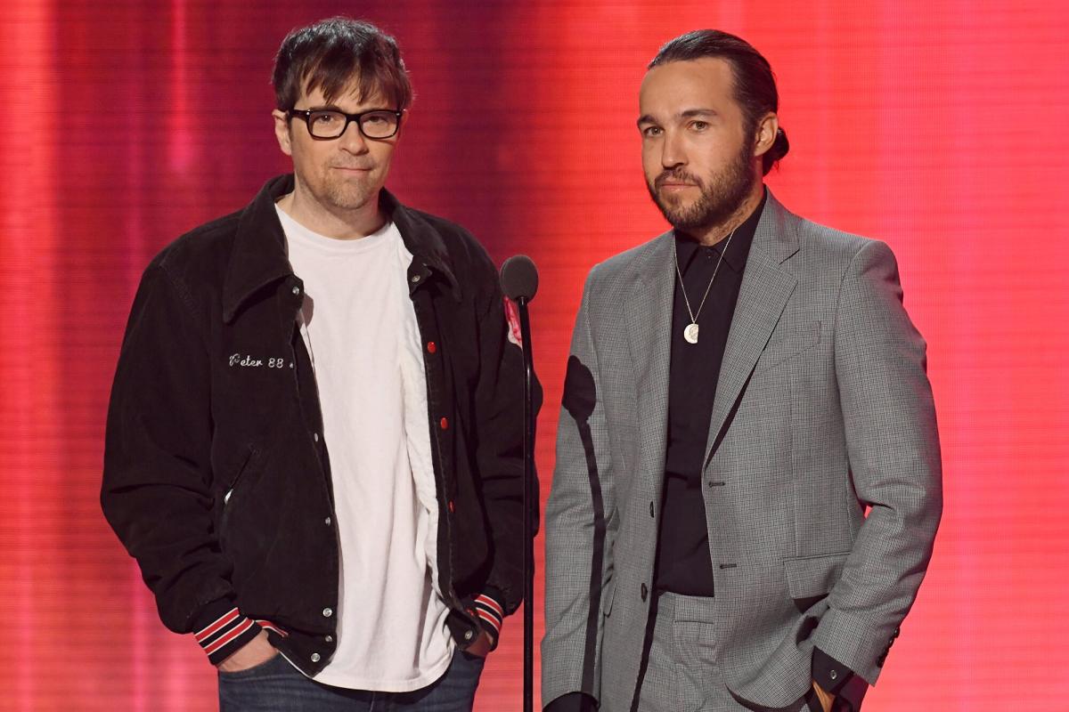 Weezer and Fall Out Boy competed on Celebrity Family Feud