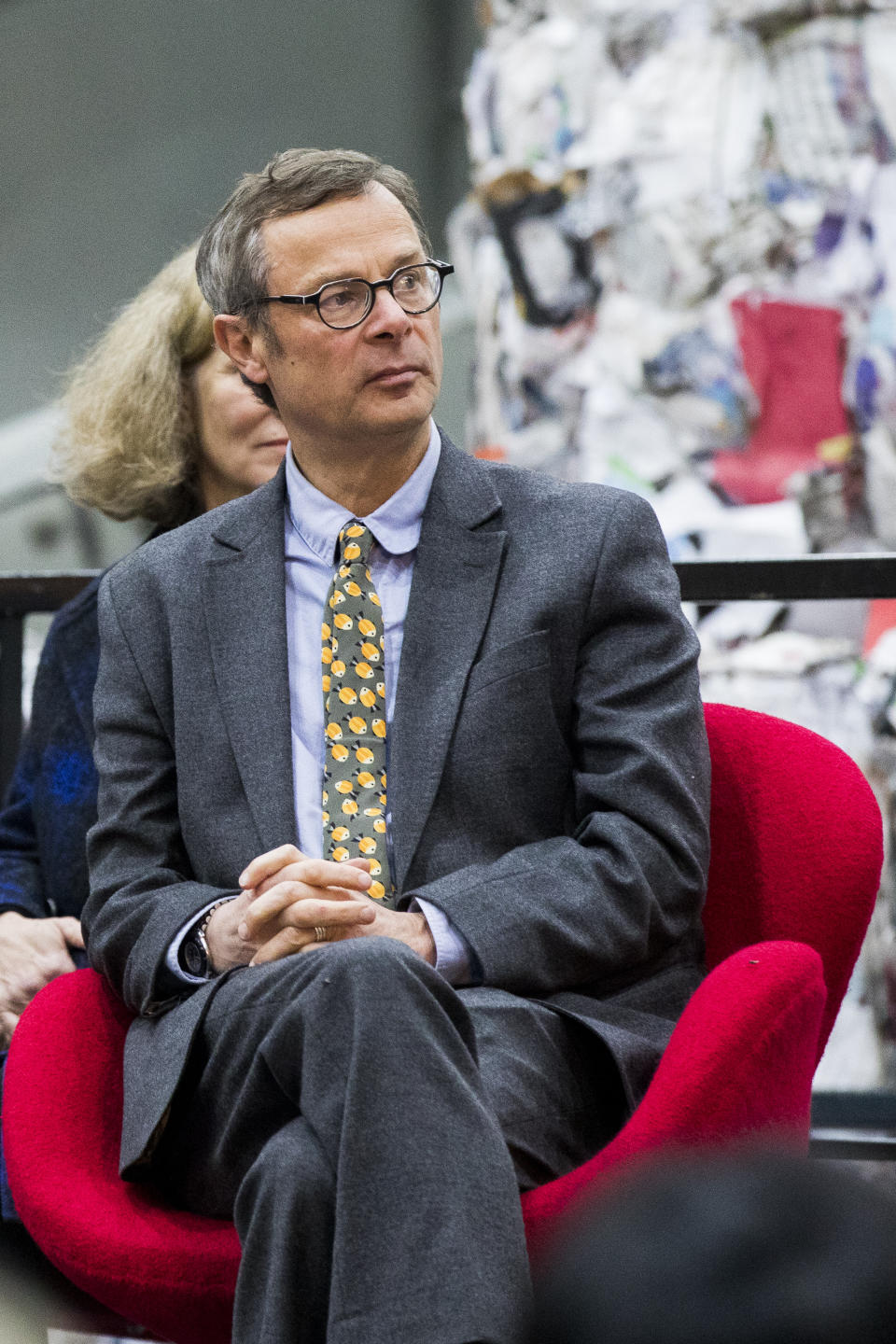 Hugh Fearnley-Whittingstall pictured at the Business in the Community Waste-to-Wealth Summit at the Southwark Integrated Waste Management Facility in London, backed the report. (PA)