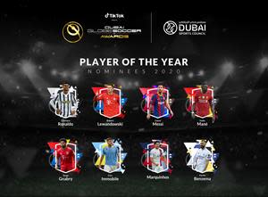 Nominees for Player of the Year 2020