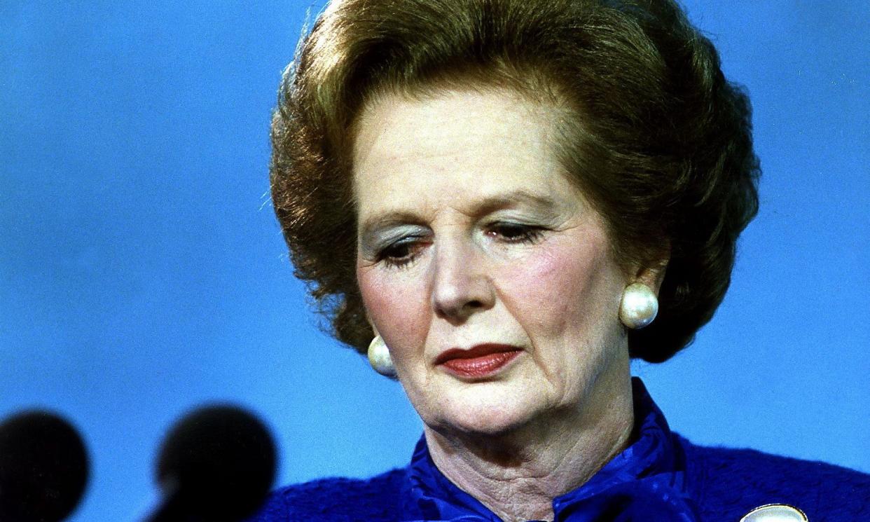 <span>‘In the 1980s, thanks to Thatcher and her acolytes, we stole from previous generations.’</span><span>Photograph: Mirrorpix/Getty</span>