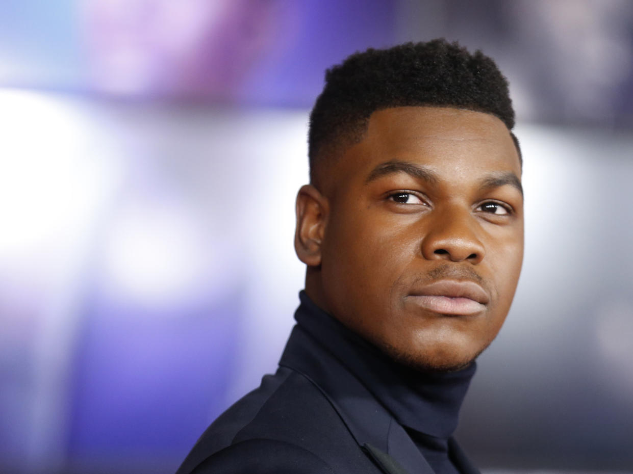 World Premiere of “Star Wars: The Last Jedi” – Arrivals – Los Angeles, California, U.S., 09/12/2017  – Actor John Boyega. REUTERS/Danny Moloshok