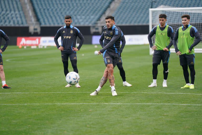 Los campeones del mundo se reencontraron en Estados Unidos, para esta gira amistosa de FIFA