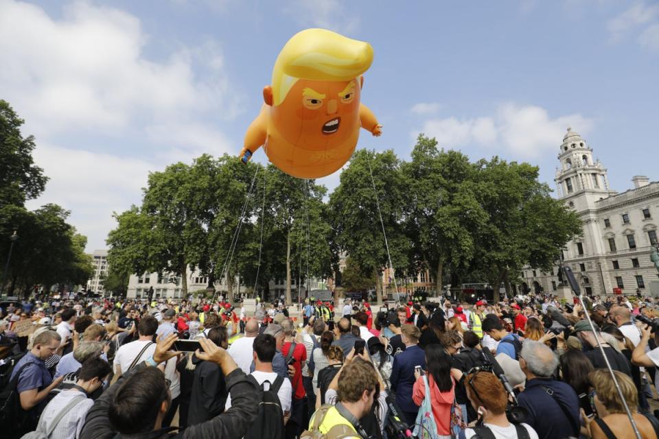 July 13, 2018: London (AFP/Getty Images)