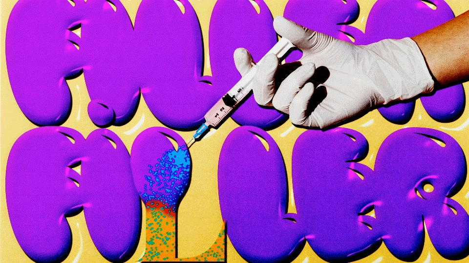 Getting filler dissolved has become increasingly popular on social media. (Photo: Getty Images/ illustration by Jay Sprogell for Yahoo) 