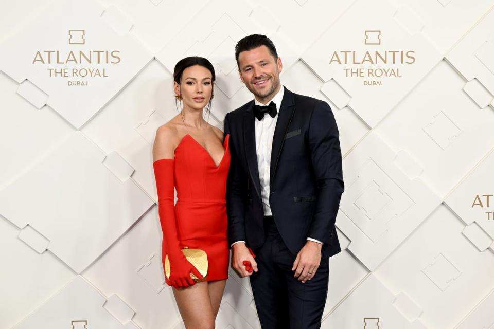 Michelle Keegan and husband Mark Wright (Getty Images for Atlantis The Ro)