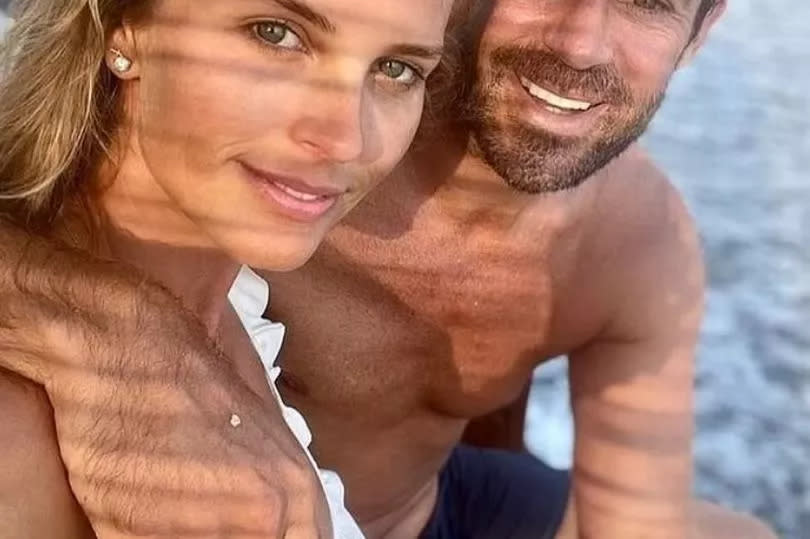 Jamie Redknapp and wife Frida Andersson -Credit:INSTAGRAM