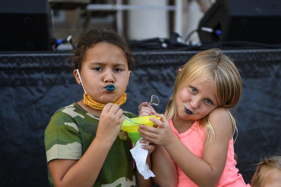 Hendersonville kicked off the 75th annual North Carolina Apple Festival on Friday, September 3, 2021.