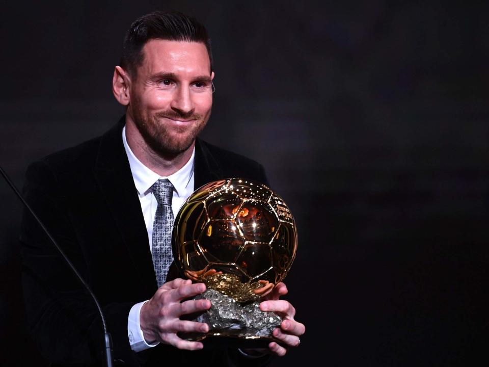 Lionel Messi beat Virgil van Dijk to the Ballon d'Or award by just seven votes: AFP via Getty