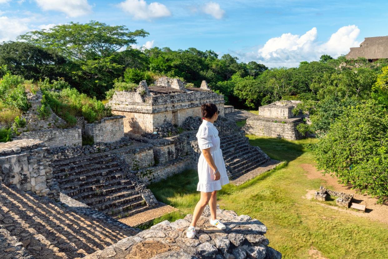 Officials invited stars to Yucatan to promote local tourism (Getty Images)