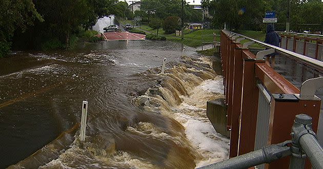 There has been some minor flooding in Brisbane and on the Sunshine Coast.