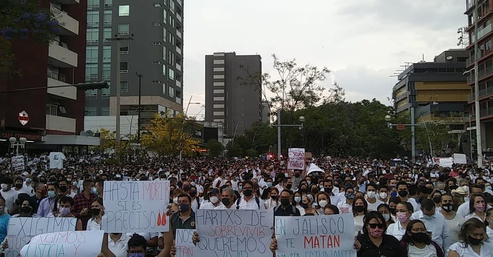 Marcha por la Paz y la Justicia en Jalisco