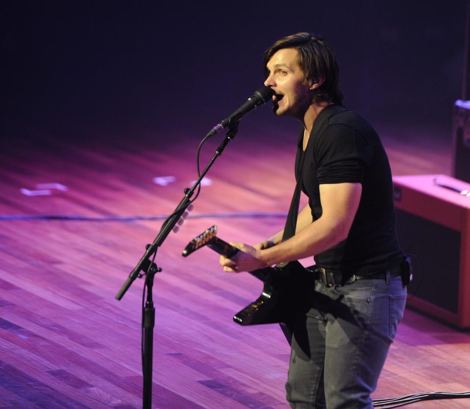 Charlie Worsham performs Oct. 17, 2014, at the Ryman Auditorium, later saying he was angry during the performance because the crowd appeared to be way more into opener Sam Hunt than Worsham