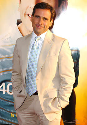 Steve Carell at the Hollywood premiere of Universal Pictures' The 40-Year-Old Virgin