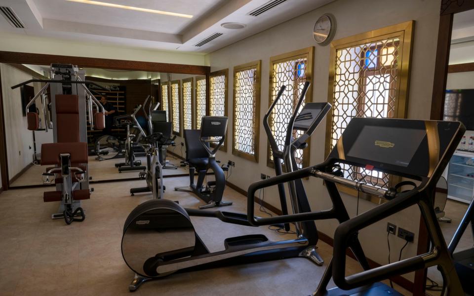 The hotel has a large indoor gym - PAUL GROVER/TELEGRAPH