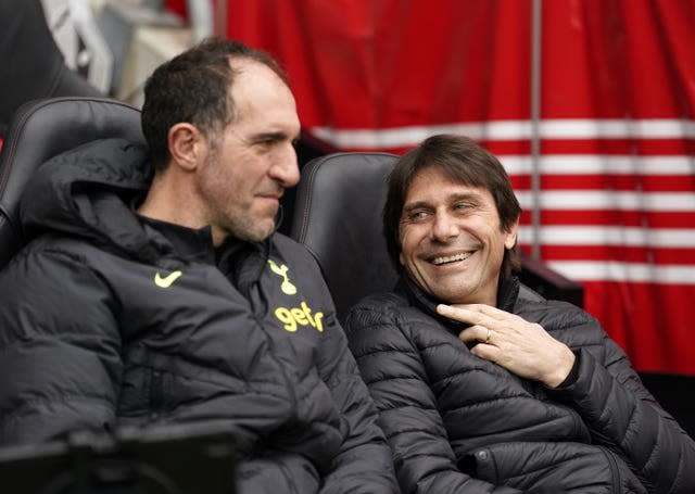 Cristian Stellini and Antonio Conte file photo