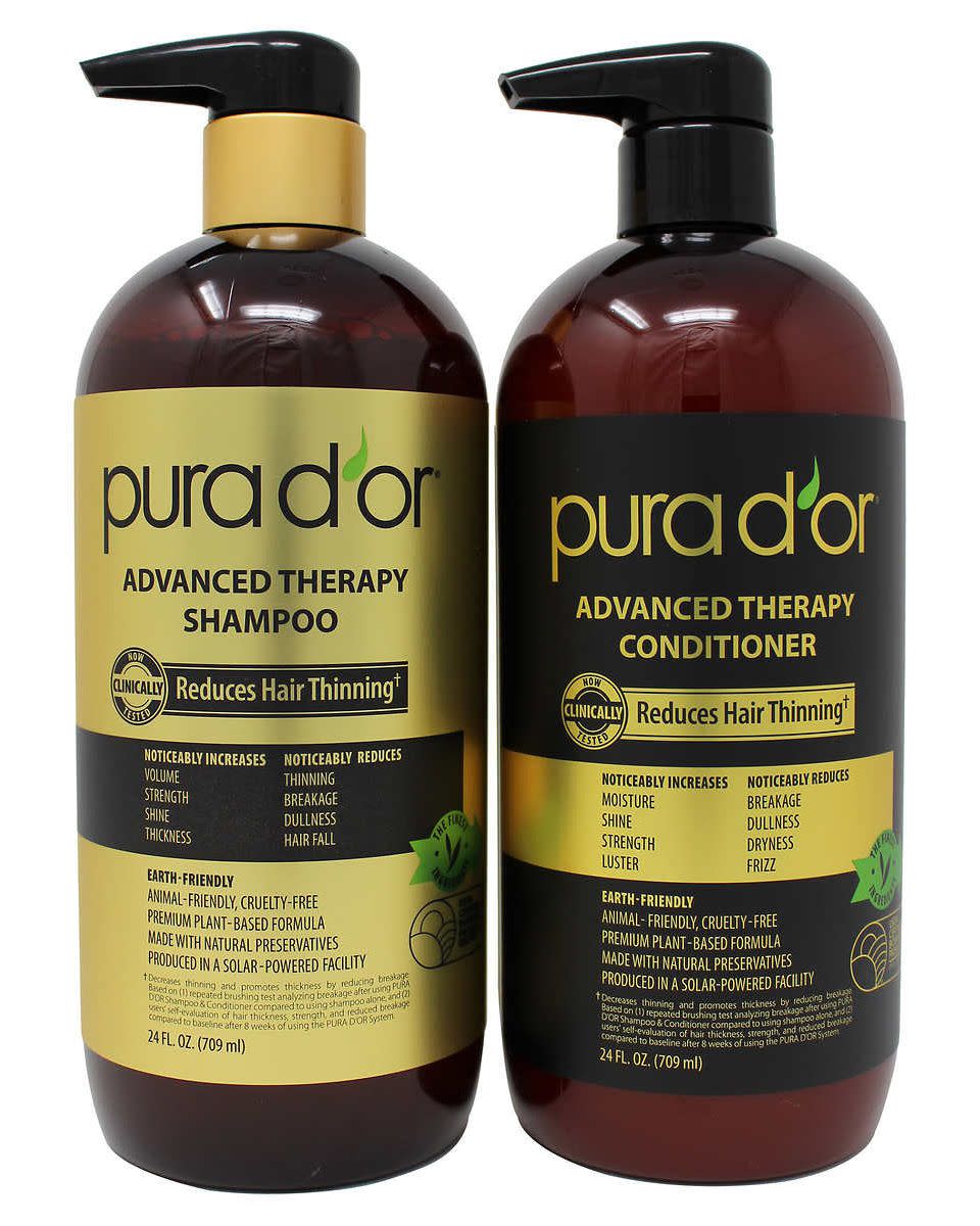 Pura D'Or Anti-Hair-Thinning Shampoo and Conditioner