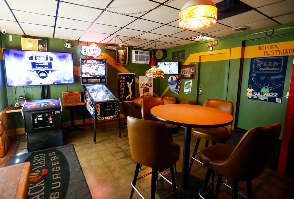 A look inside The Flea, a dive bar on Kimbrough Avenue near MSU, on Monday, Aug. 15, 2022 before they celebrate their 10-year anniversary.