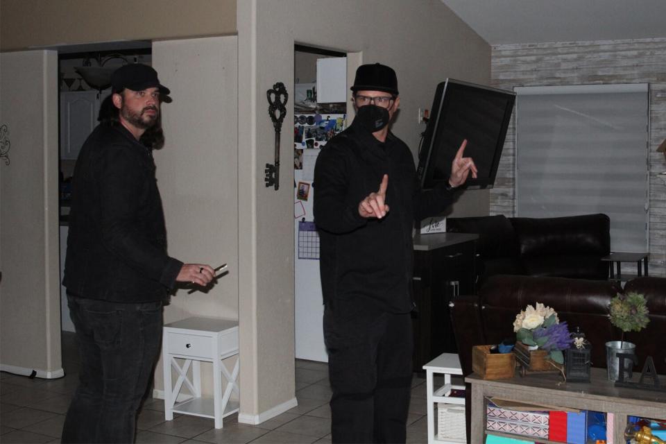 GHOST ADVENTURES Zak Bagans and Jay Wasley investigate disturbing paranormal activity inside a Nevada home.