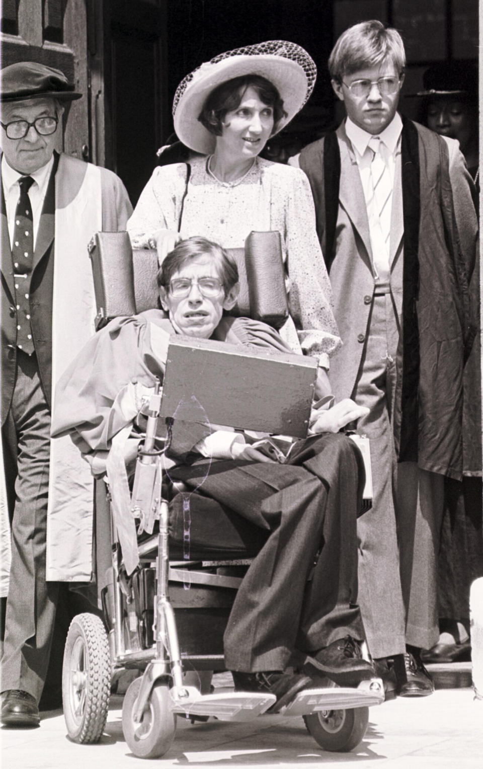 Honorary degree ceremony in 1989