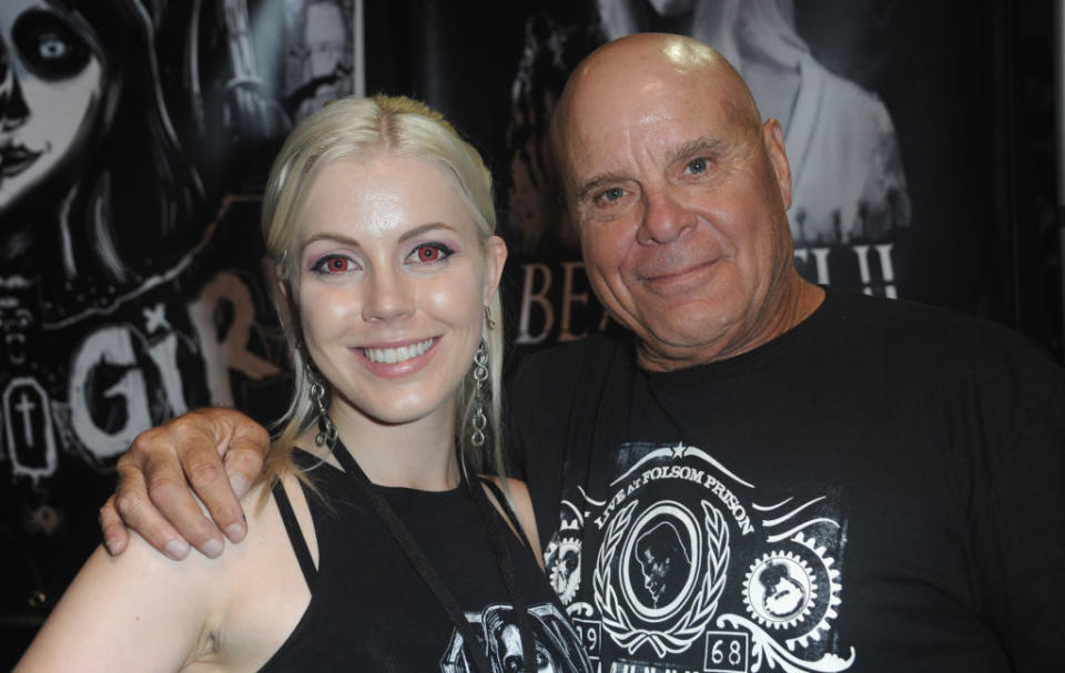 Tony Moran with a woman