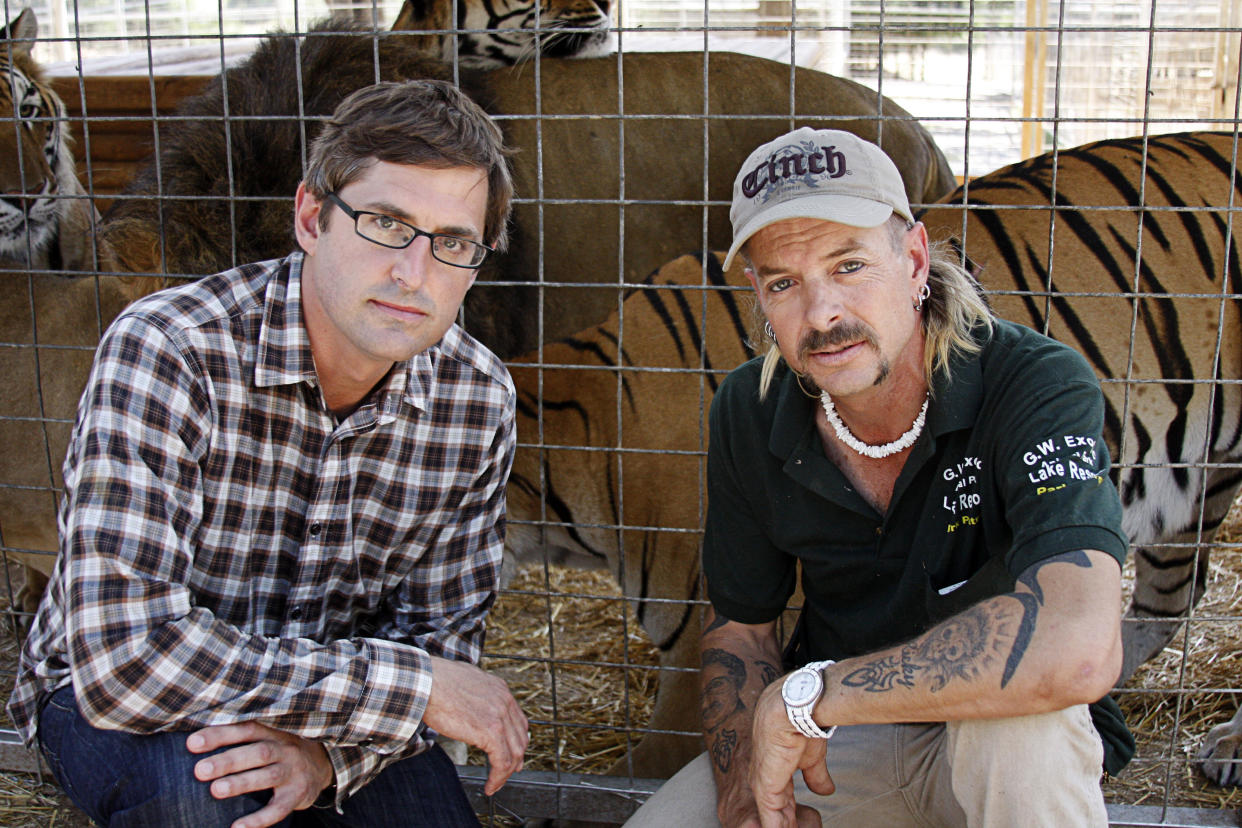 Louis Theroux with Joe Exotic (BBC)