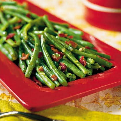 Sautéed Green Beans With Bacon