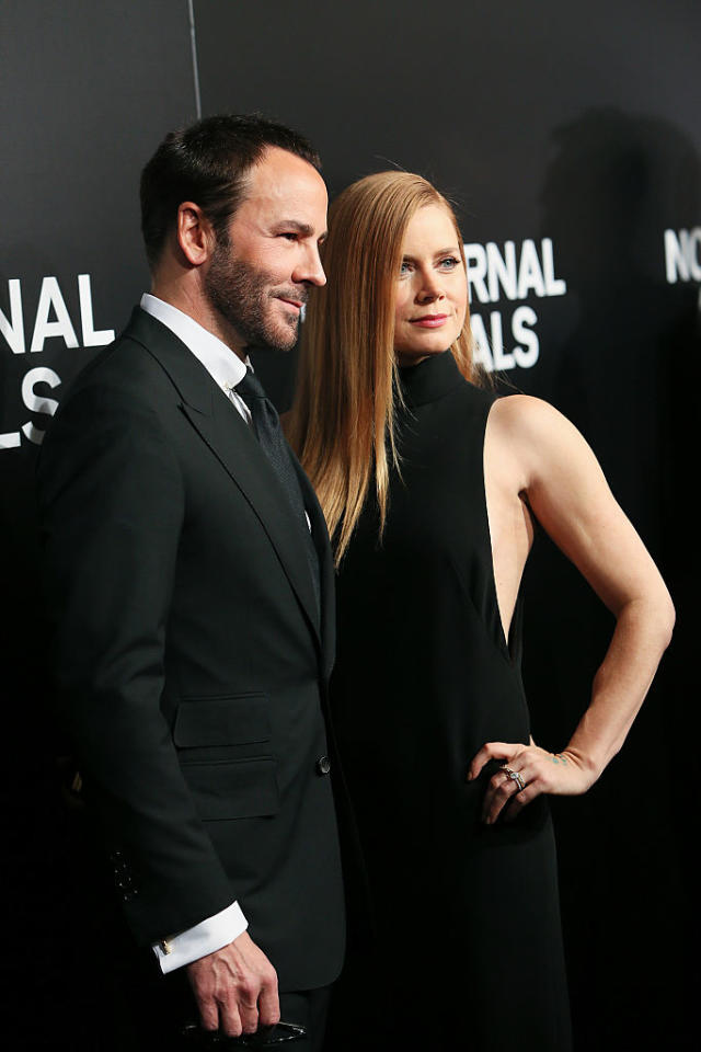 Tom Ford Helps His Actors Look Stunning for 'Nocturnal Animals' .  Screening